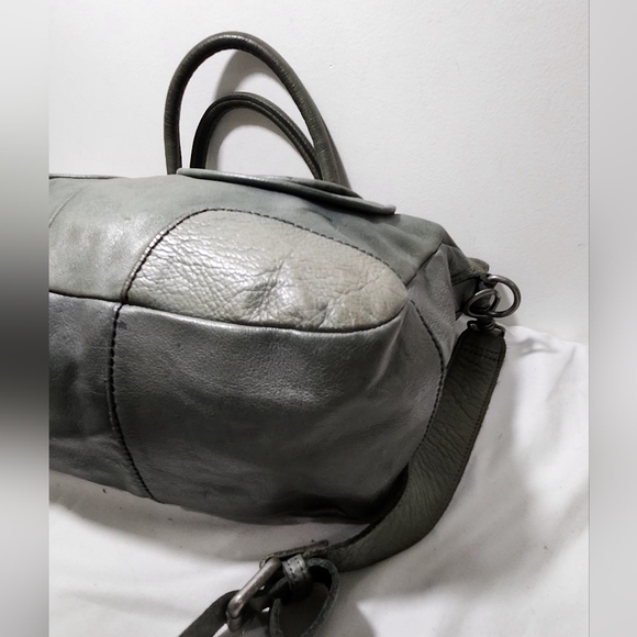 Liebskind Distressed Leather Satchel with Removable Shoulder Strap - Picture 7 of 14